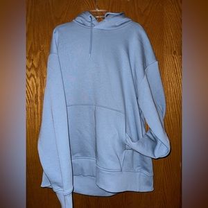 Zara powder blue hoodie